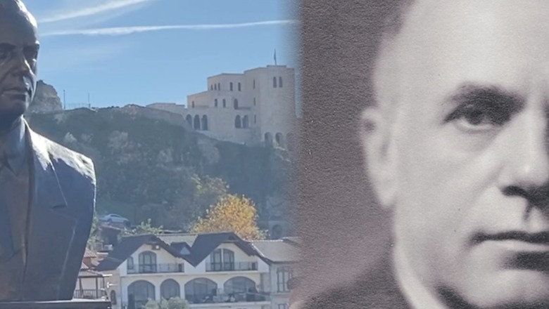 Krujë, vendoset busti i firmëtarit të Pavarësisë, Mustafa Merlika! Kryeministri që bëri realitet ‘Shqipërinë etnike’