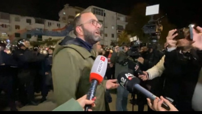 Protesta e PD, Gazment Bardhi: Provokim i panevojshëm nga policia, s’ka asnjë akt të dhunshëm nga protestuesit