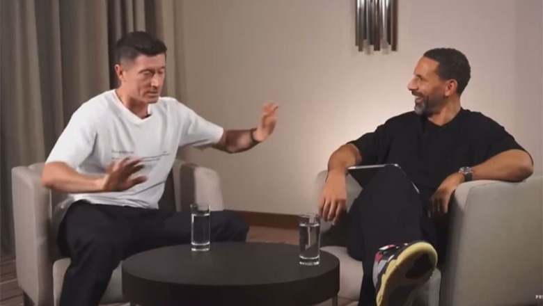 VIDEO/ Robert Lewandowski imiton shkëlqyeshëm Pep Guardiolën