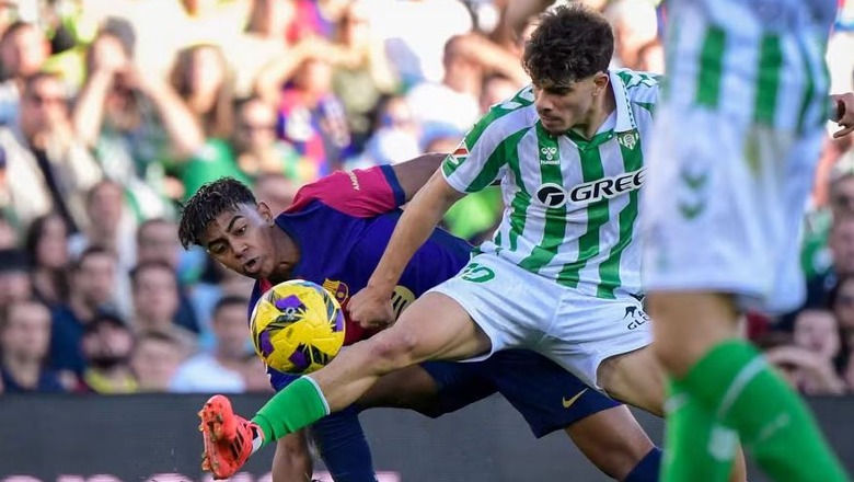 GOLAT/ Barcelona lë pikë kundër Betis, Real Madrid fiton 0-3 në Katalonjë dhe i afrohet ekipit të Flick