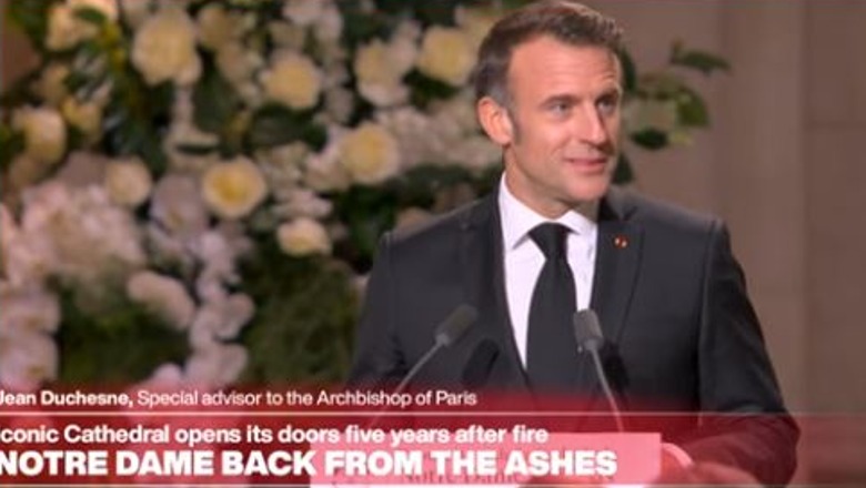 Macron: Me rihapjen e katedrales 'Notre-Dame' pamë atë që kombet e mëdha mund të bëjnë