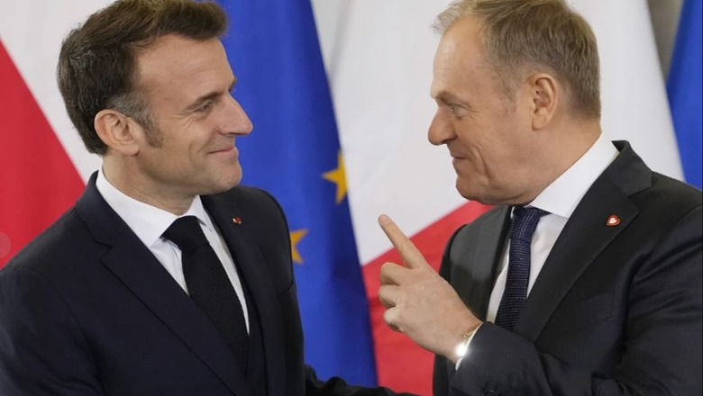 Macron dhe Tusk këmbëngulin: Ukraina duhet të jetë në qendër të çdo bisede për paqe