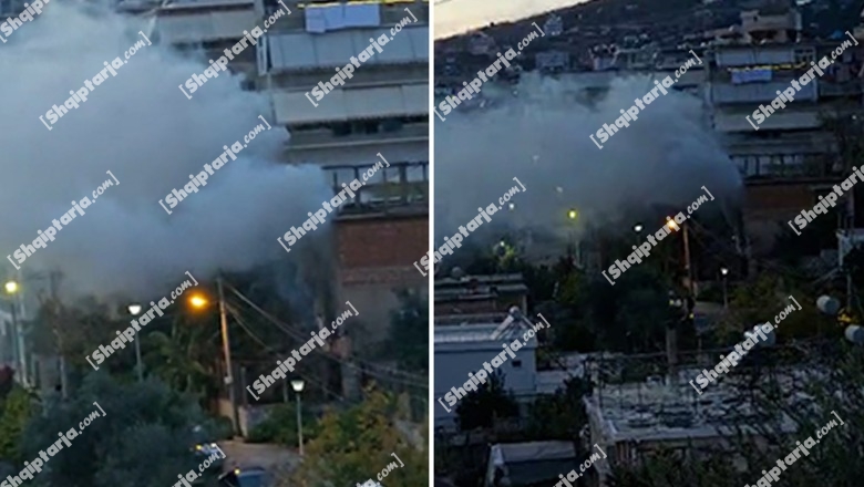 VIDEO/ Merr flakë banesa në katin e parë të një pallati në Sarandë