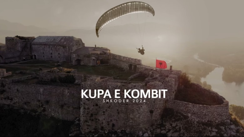 VIDEOLAJM/ Mbahet në Shkodër Kupa e Kombit në Paragliding! Pilotë nga rajoni e më gjerë pjesëmarrës në edicionin e parë