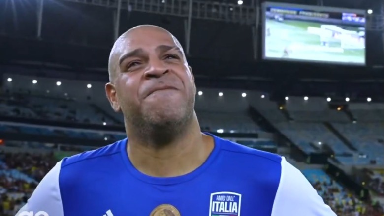 VIDEO/ Adriano i jep lamtumirën futbollit, s'i mban lotët kur dëgjon mesazhin e babait të ndjerë