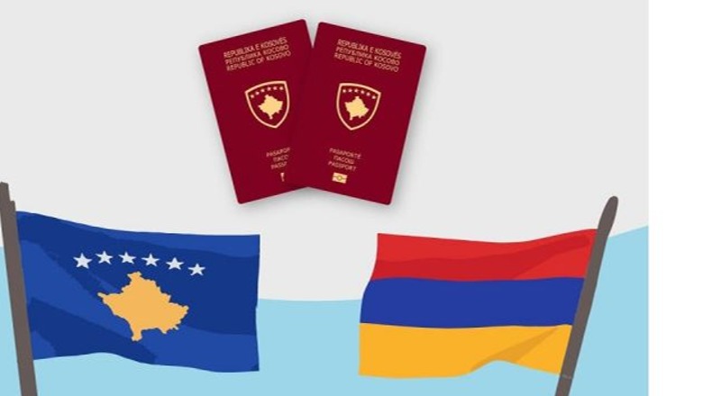 Armenia njeh pasaportat e Kosovës