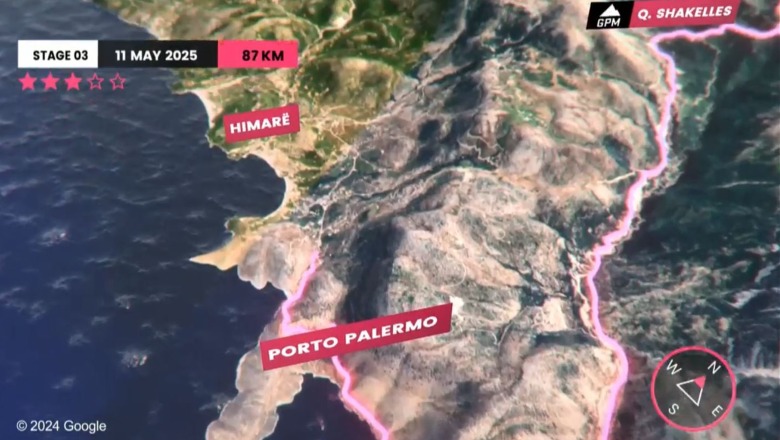 Itinerari/ 'Giro D'Italia' tre etapa në Shqipëri, nis nga Durrësi për në Tiranë! Përshkon Vlorën dhe bregdetin e jugut