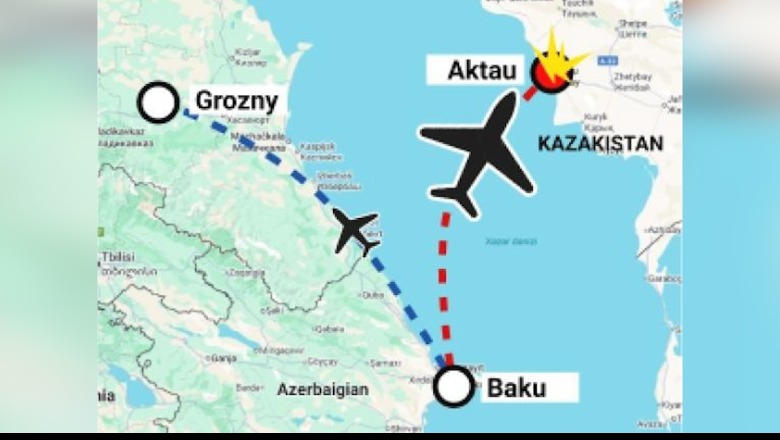 Avioni 'Embraer 190' duhej të përshkonte 500 kilometra nga Baku në Grozny: si përfundoi në anën tjetër të Detit Kaspik?