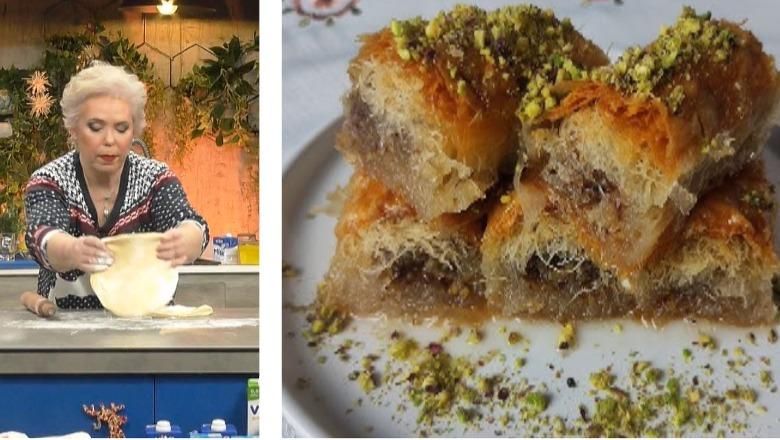 Bakllava me kadaif dhe arra nga zonja Albana