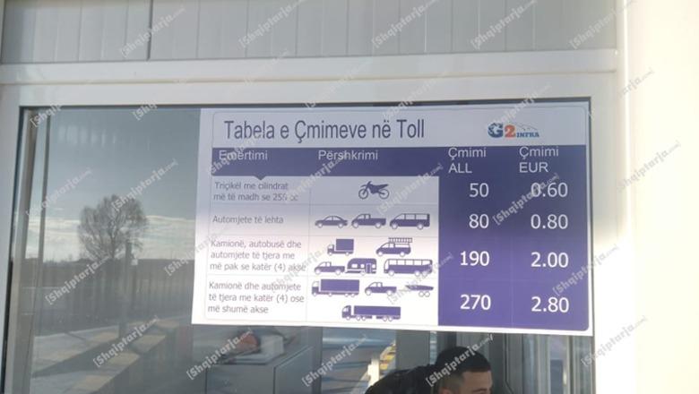 Nga sot Thumanë-Kashar me pagesë,  'Gener 2' e Bashkim Ulajt caktoi 2.52 € tarifë bazë për 21 km! Afishohen çmimet për Rinas - Kashar e Rinas - Thumanë