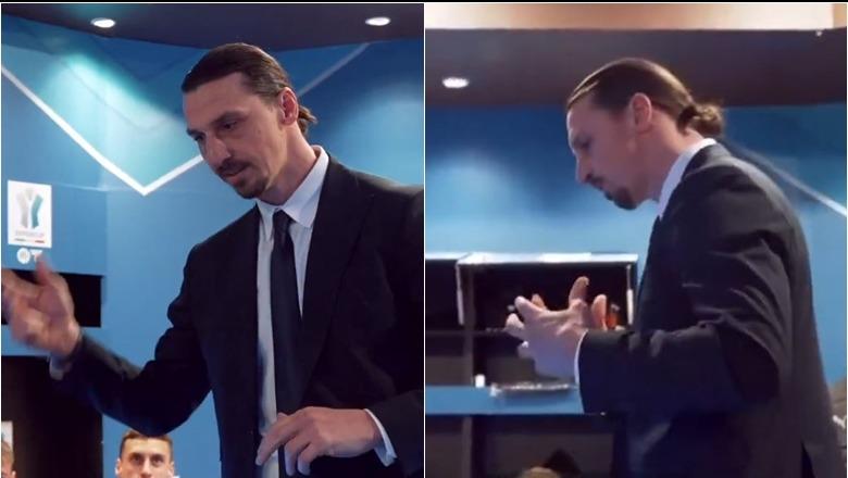 VIDEO/ Lider në fushë dhe dhomat e zhveshjes, Ibrahimovic karikon Milanin: Djema, ky është ekipi i trofeve