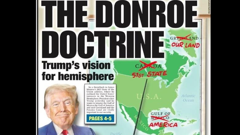 Trump nuk tërhiqet, poston foton e 'New York Post' me hartën ku Kanadaja dhe Groenlanda janë pjesë e Amerikës