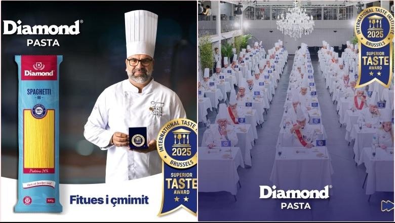 Pasta Diamond fiton çmimin ndërkombëtar 'Superio Taste Award 2025'