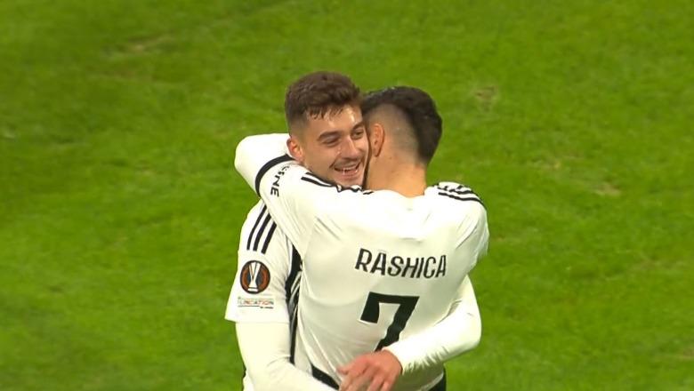 VIDEO/ Aksioni nis nga Ernest Muçi, Besiktas shënon supergol me Rashicën në EL