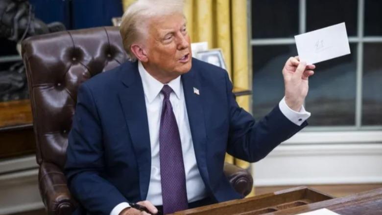 Zbulohet çfarë shkruhet në letrën që Joe Biden i la Trumpit në Zyrën Ovale