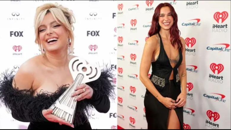 Bebe Rexha dhe Dua Lipa nominohen për çmime në ‘iHeart Radio Music Awards 2025’