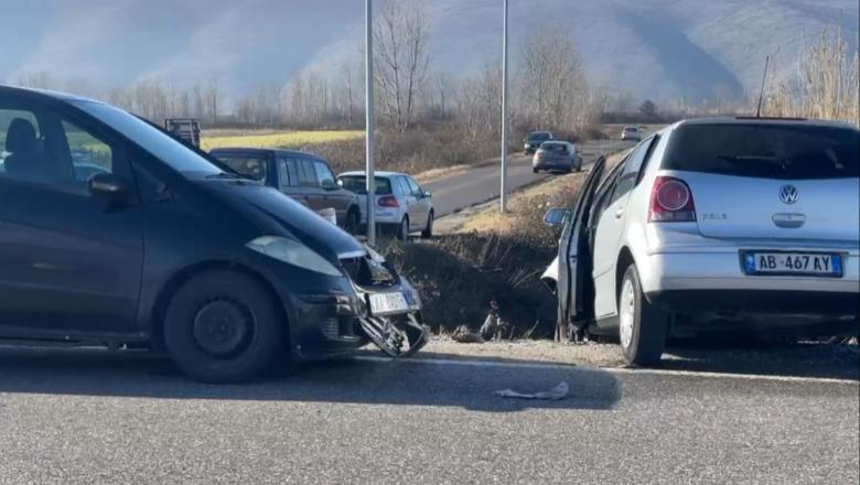 Dy makina përplasen në aksin Lezhë-Shkodër, plagosen tre persona