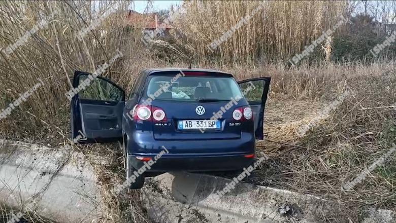 Aksident në aksin Lushnjë-Fier/ Humbi kontrollin e makinës dhe doli nga rruga, 2 të plagosur! Shkak dyshohet shpejtësia