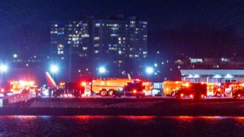 SHBA, një avion me 64 pasagjerë në bord përplaset me një helikopter ushtarak në Uashington, ka viktima