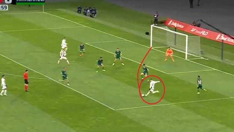 VIDEO/ Ernest Muçi e bën të duket shumë e lehtë, supergol nga sulmuesi kuqezi