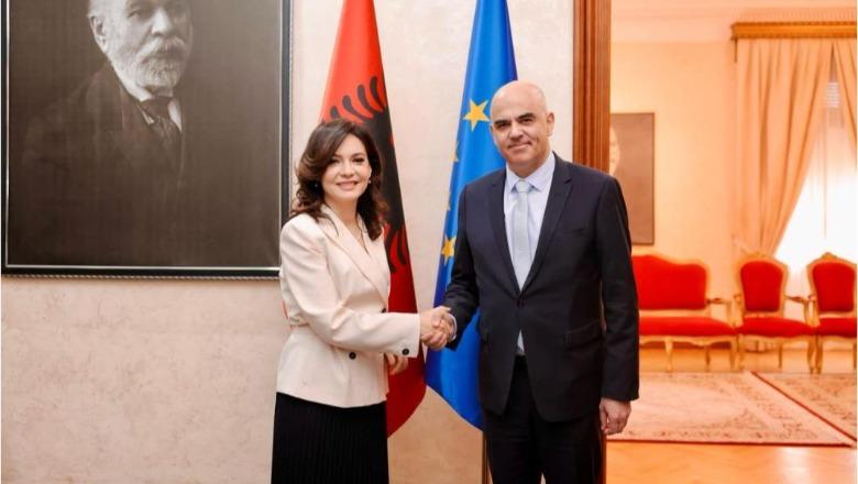 Kryetarja e Kuvendit, Spiropali pret Sekretarin e KiE-së, Alain Berset: Mbështetje për Shqipërinë në sundimin e ligjit!