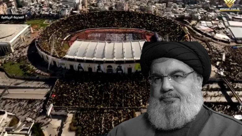 Lufta/ Mijëra njerëz në funeralin e Nasrallah në Bejrut! Izraeli: Bota sot vend më i mirë! Khamenei: Rezistenca nuk ndalet 