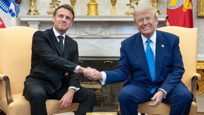 Konferenca/ Trump: Kam folur me Zelenskyn dhe Putinin, po ndodhin shumë gjëra pozitive! Macron: Paqja s'mund të nënkuptojë dorëzimin e Kievit