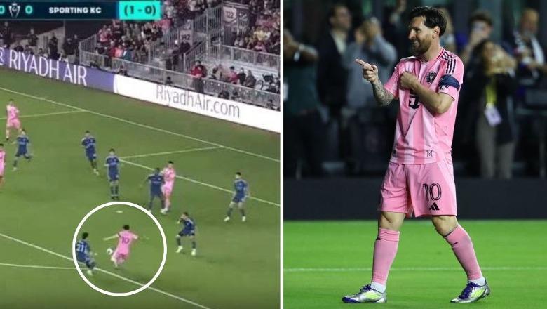 VIDEO/ Lionel Messi i përgjigjet Cristiano Ronaldos me një supergol, Inter Miami kalon fazën në Champions Cup