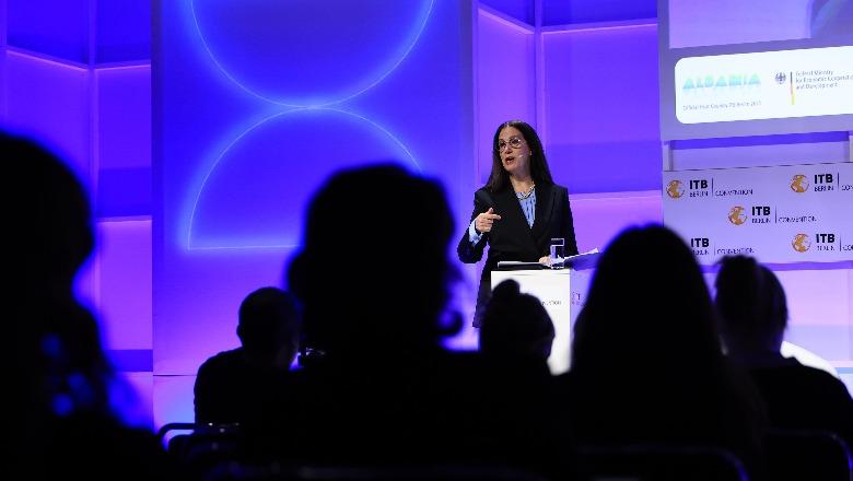 Kumbaro çel 'Destination Track' në ITB Berlin: Shqipëria nuk është më sekreti i fshehur i Europës, tek ne turistët trajtohen si miq, jo vetëm si klientë