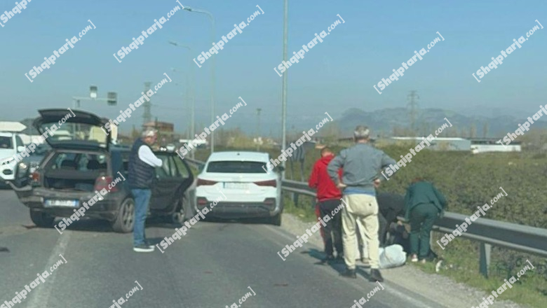 Aksident i trefishtë në aksin Lezhë-Shkodër pranë fshatit Kakarriq, plagoset një grua (VIDEO)