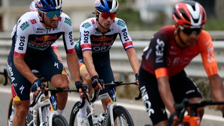 LIVE/ Fillon nga Durrësi edicioni i 108-të i 'Giro d'Italia', 184 çiklistë nisin pedalimin drejt Tiranës! Nis shkëputja e 5 sportistëve