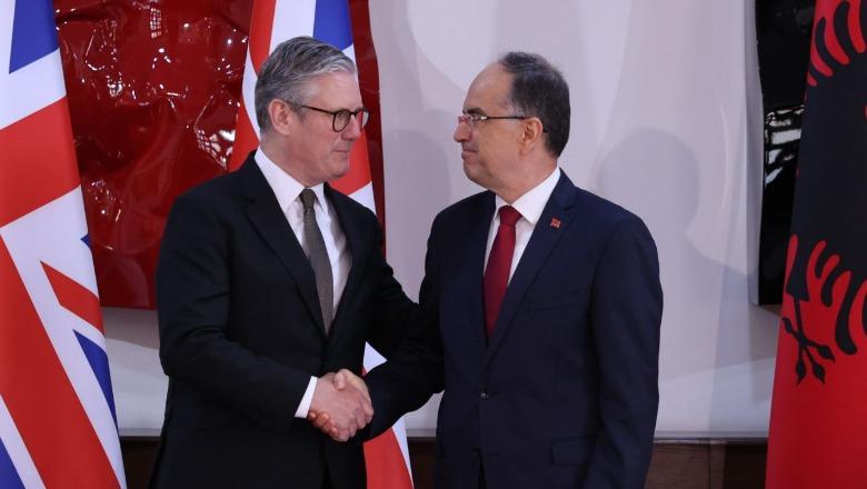 Zbardhet takimi Starmer-Begaj, Presidenti: Mbështetje për stabilitetin në Ballkan dhe integrimin evropian