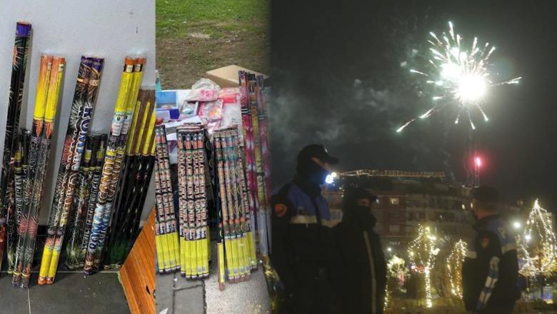Në ditën e fundit të 2025, policia sekuestron mbi 691 fishekzjarre dhe 2899 kapsolla në 4 qytete të vendit! Arrestohen 3 persona dhe vihen në hetim 15 të tjerë