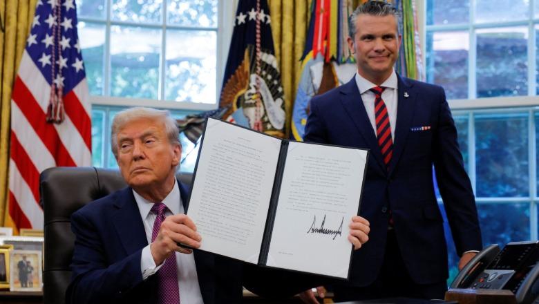 Trump riemërton Pentagonin si ‘Departamenti i Luftës’: Ështw emër më i përshtatshëm duke parë gjendjen e botës sot