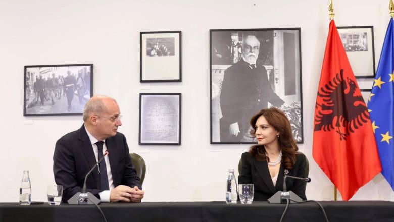 Hasani i lë ‘stafetën’ Spiropalit, ministrja:  Së bashku do të çojmë përpara objektivin strategjik për Shqipërinë në BE
