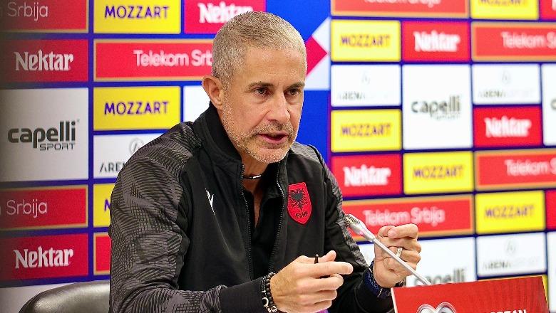 Ndeshja kundër Serbisë, Sylvinho i kthehet gazetarit serb: Mos u merrni me të ardhmen time, nesër duam fitoren (VIDEO)