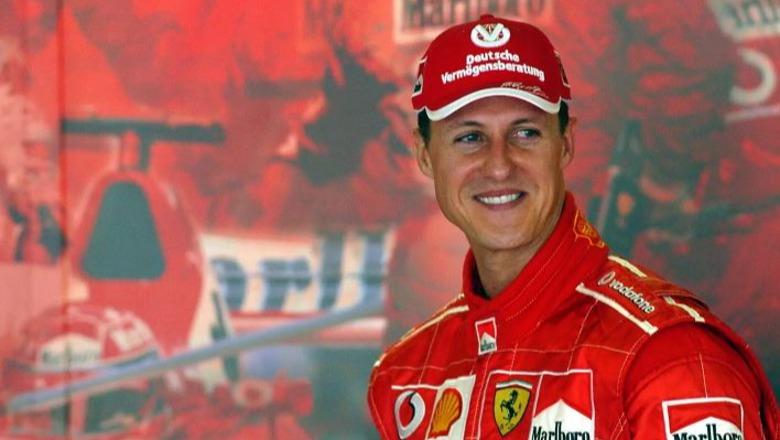 Michael Schumacher firmos një kaskë për bamirësi, gazetari tregon gjendjen: Ndoshta po ndërvepron, po ia del pak më mirë