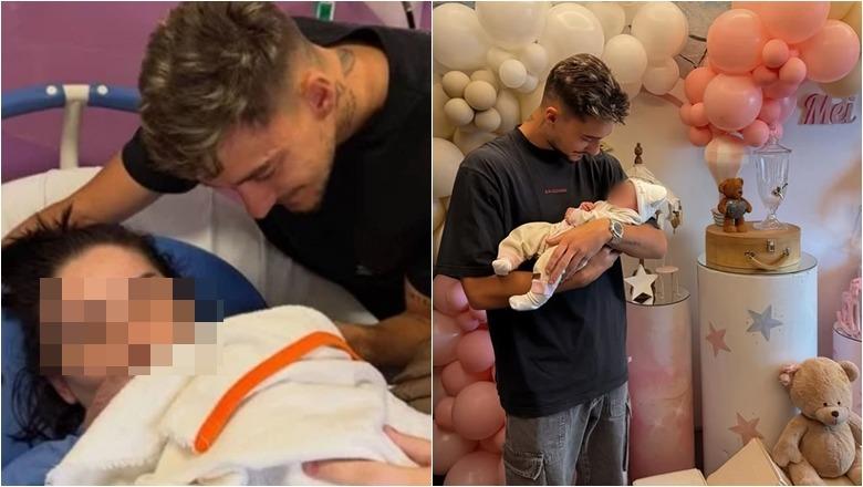 'Gol' jashtë fushe, Ernest Muçi bëhet baba për herë të parë