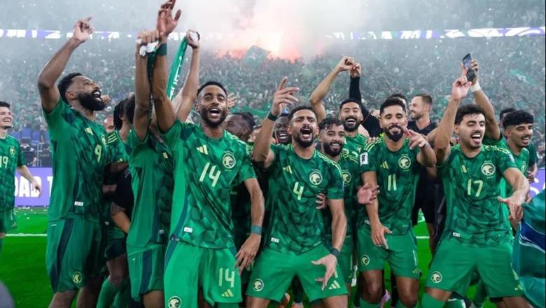Shpërblimi 'i çmendur', çdo futbollist i Arabisë Saudite fitoi 1 mln euro për kualifikimin në Kupën e Botës 2026