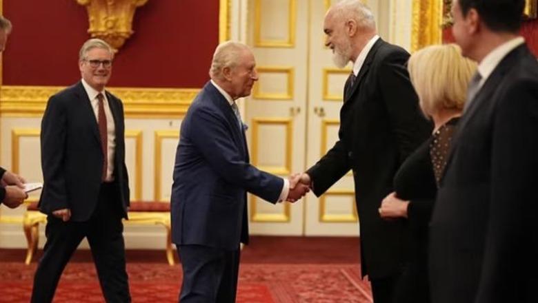 Rama takim me mbretin Charles, FOTOT nga pritja për liderët e Ballkanit Perëndimor
