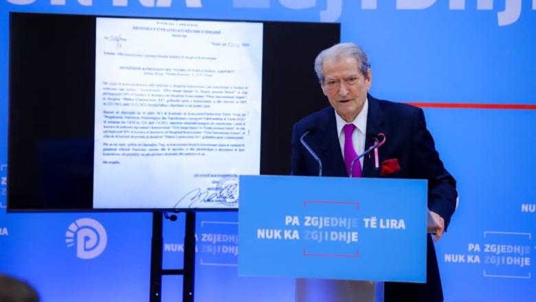 VIDEO/ Xhaferri i kujtoi largimin në 2026-ën, Berisha shkel 'zotimin': Statuti flet për zgjedhje, jo farsë! Do garoj sërish për kreun e PD