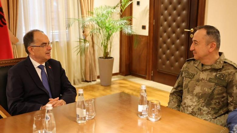 Presidenti Begaj pret Komandantin e KFOR-it: Shqipëria mbështet misionin e NATO-s në Kosovë