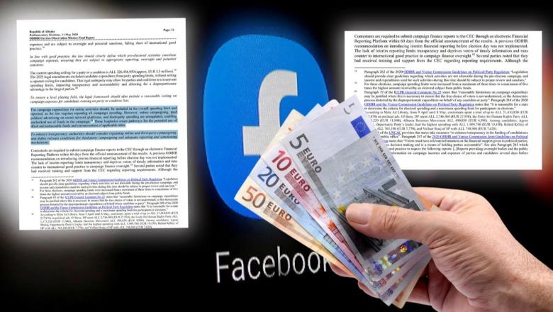 Sa shpenzuan partitë e kandidatët në rrjete sociale? Raporti i OSBE/ODIHR për 11 majin zbardh shifrën: 217 mijë euro për sponsorizime në Facebook gjatë fushatës