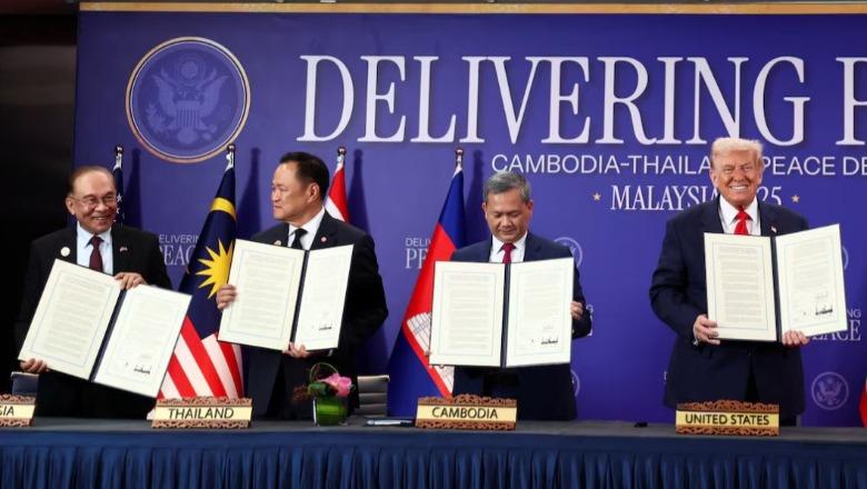 Trump nis vizitën në Azi, merr pjesë në Samitin e Aseanit në Malajzi! Tajlanda dhe Kamboxhia nënshkruajnë marrëveshjen e armëpushimit
