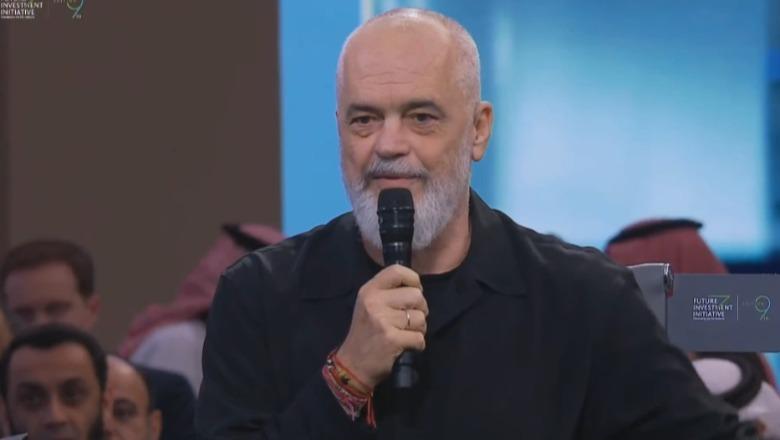 Edi Rama në Arabinë Saudite: BE shqetësohet për armatim dhe nuk ka plan për paqen! Perëndimi i mbytur nga inercia, nuk ka imagjinatë për zhvillim inovativ