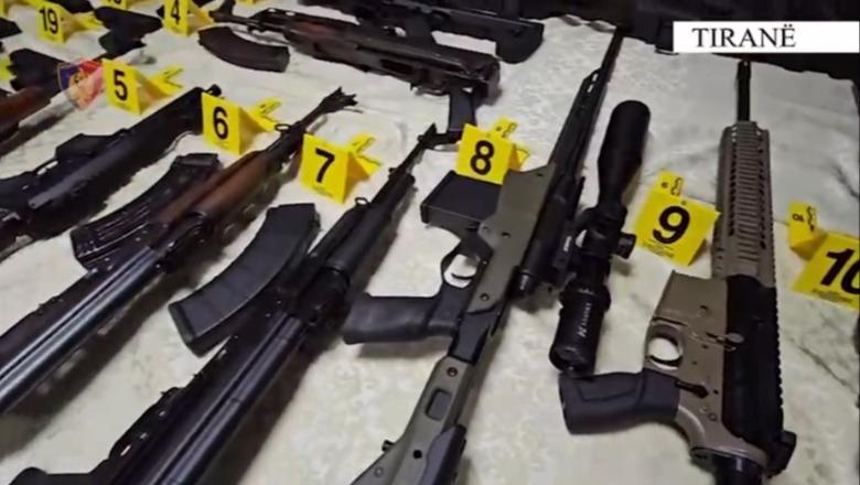  Arsenali i armëve u trafikua nga Kosova, dyshohet se i përkasin një grupi me bazë në Tiranë, Laç e Burrel! Zbulohet edhe baza, Sino me precedentë penalë