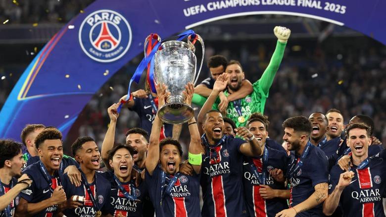 PSG thyen rekordin historik të të ardhurave, 837 milionë euro në sezonin 2024-25