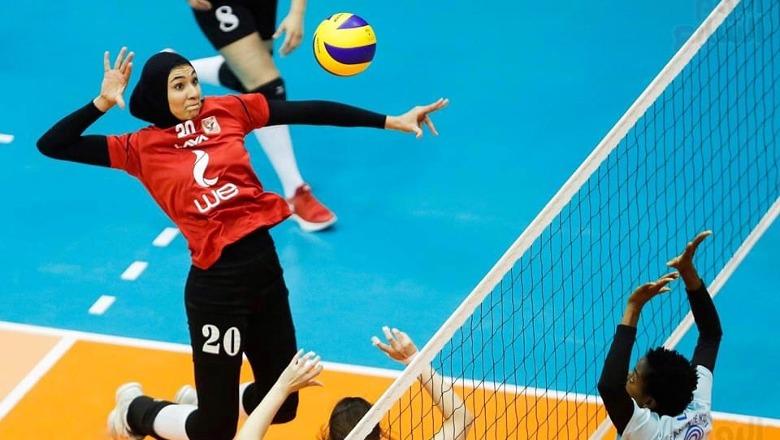 E veçantë në volejbollin italian! Metwally, e para lojtare me shami në historinë e Serie A1