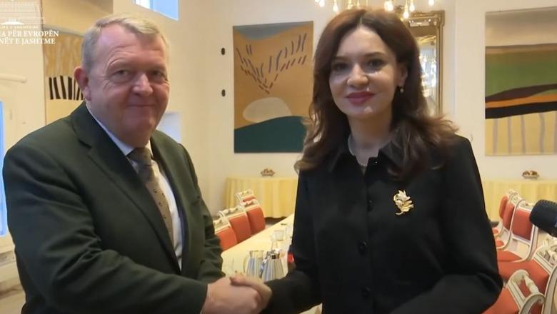 Ministri i Jashtëm i Danimarkës pret në takim Spiropalin: Hapim të gjithë kapitujt me Shqipërinë brenda dhjetorit