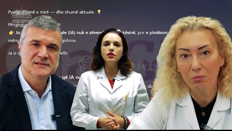 Ministria e Shëndetësisë mesazh për qytetarët: Inteligjenca Artificiale nuk mund ta zëvendësojë mjekun (VIDEO)